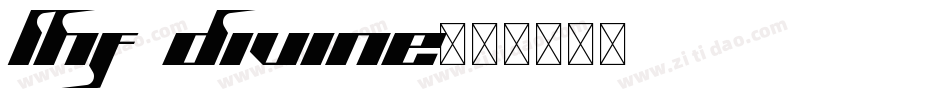 LHF Divine字体转换